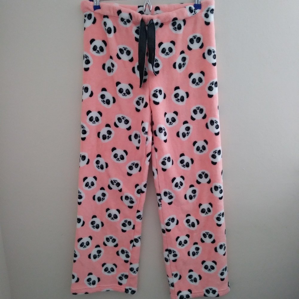 RUE21 panda pj pants, M